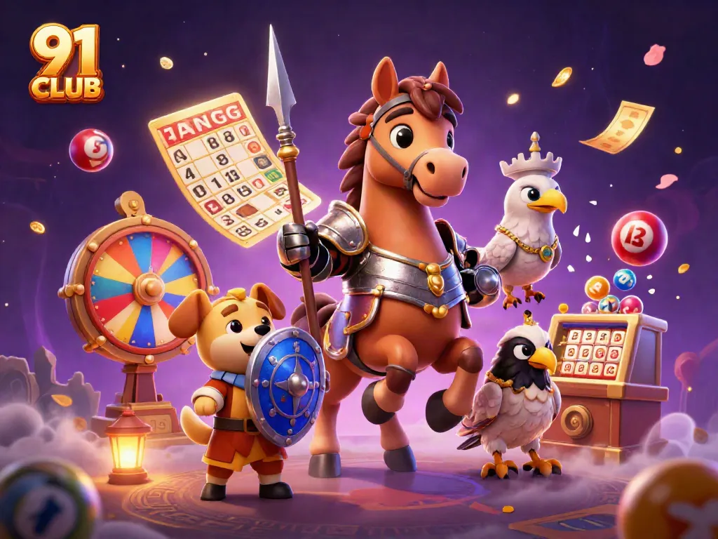 Play exciting games at 91 CLUB with colorful lottery balls and dynamic prizes!