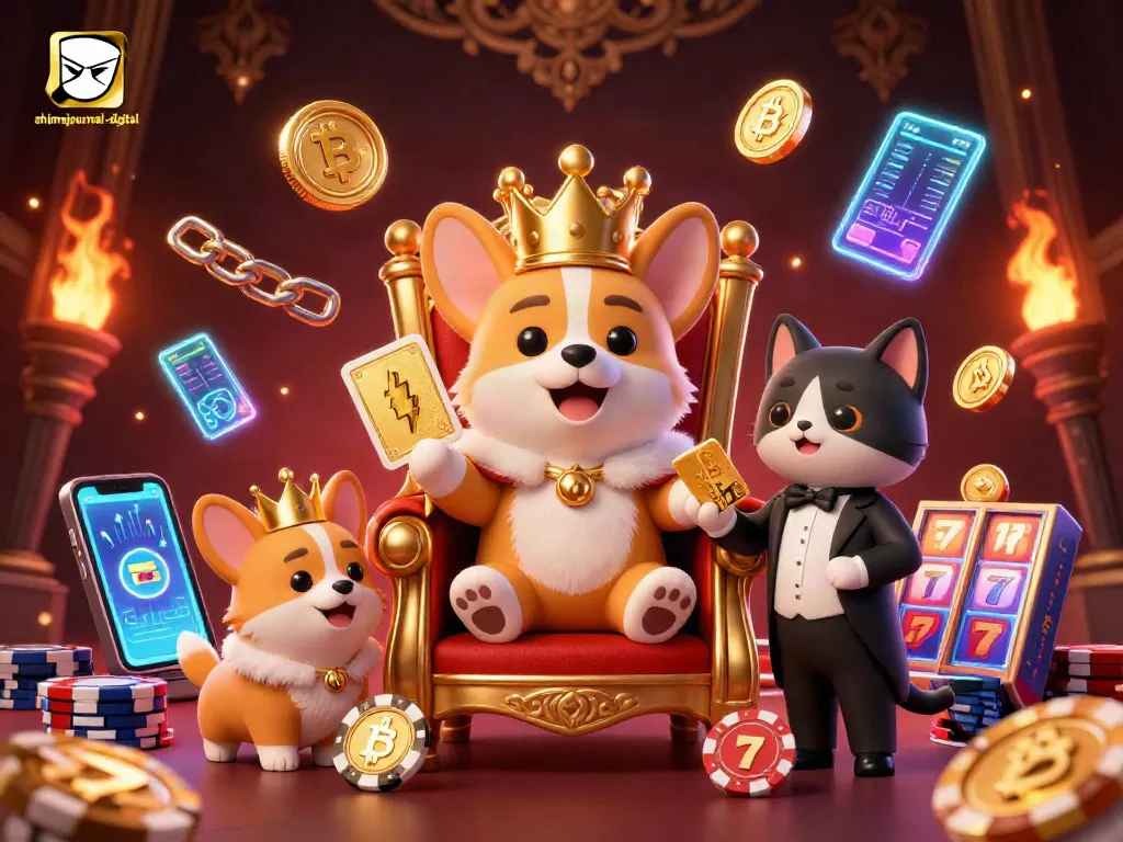 Join the 3D corgi royal at ahimajournal-digital's vibrant casino scene showcasing winning strategies.