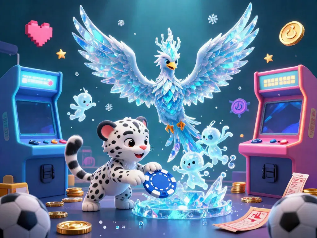 Exciting scene showcasing sports betting elements with tin nhận định kèo bóng đá illustrated through colorful characters.