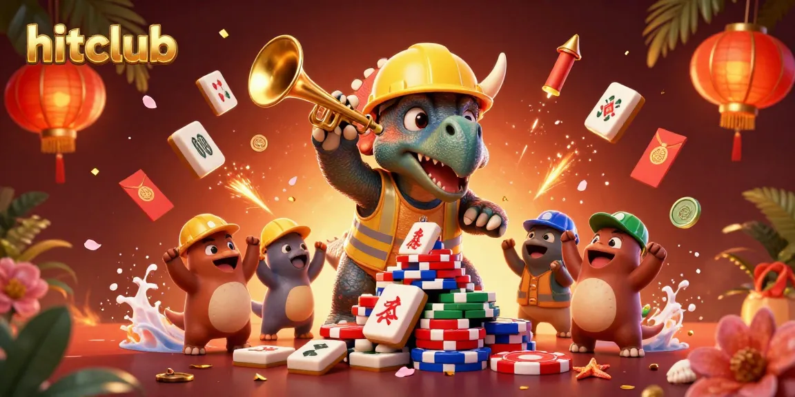 Experience thrilling gameplay at hitclub with vibrant casino elements celebrating victories.