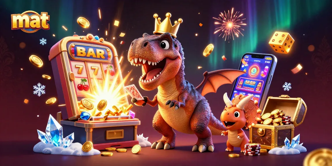 Engage with the thrilling casino experience at mat with colorful characters and dynamic game elements.