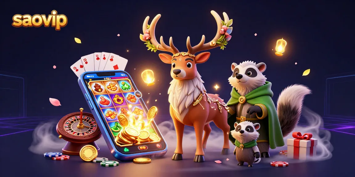 Engage in thrilling saovip gameplay with vibrant characters and dynamic casino elements.