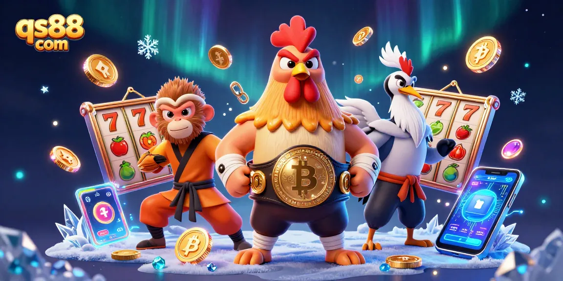 Experience thrilling slots and jackpots at qs88 com featuring dynamic 3D characters and vibrant game elements.