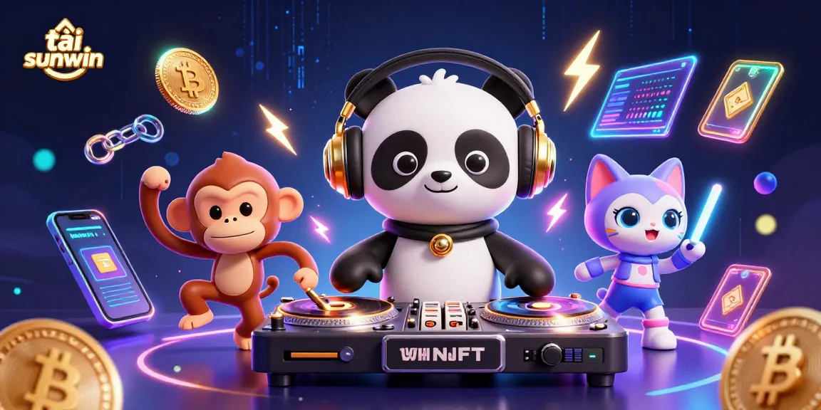Join the fun with tải sunwin at an exciting online casino event featuring lively characters and dynamic game visuals.