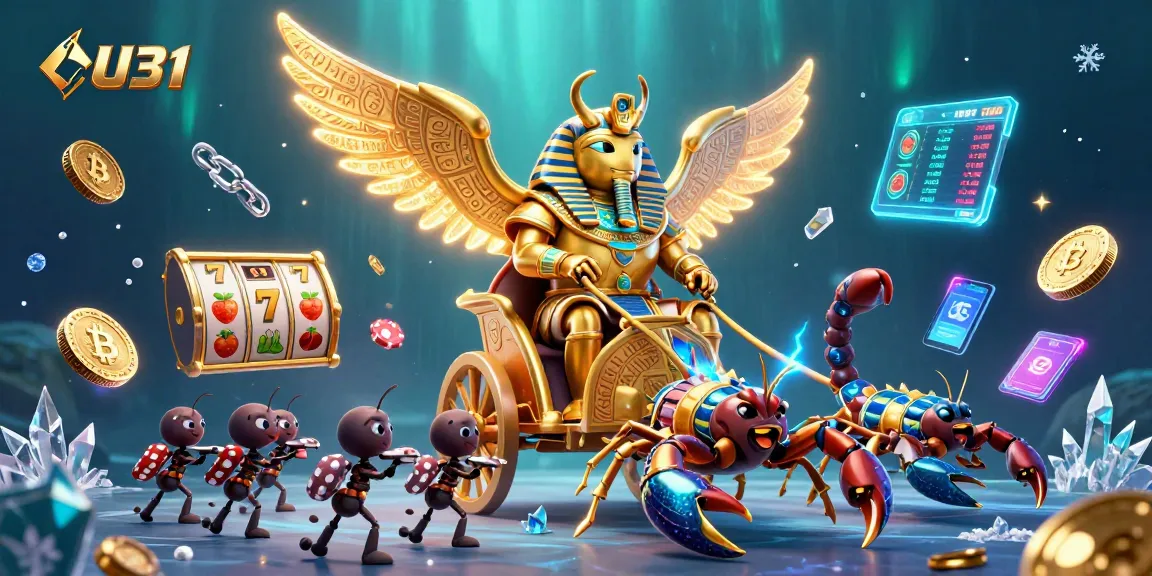 U31 offers an immersive gaming experience with vibrant characters and casino elements, capturing thrilling moments.
