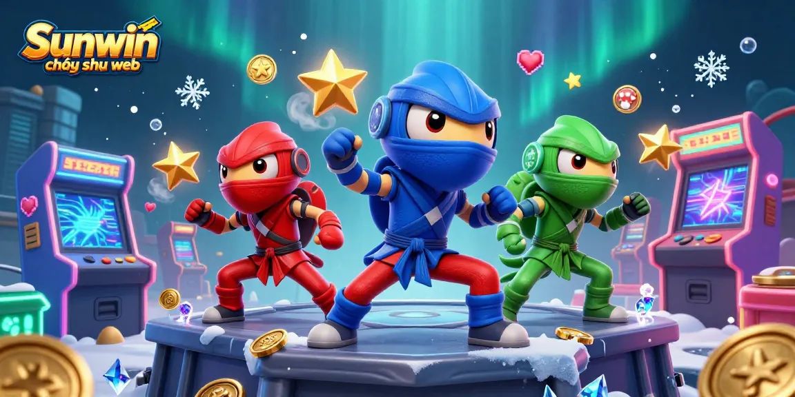 Experience thrilling gameplay with Sunwin chơi trên web featuring ninja chameleon characters and vibrant gaming elements.