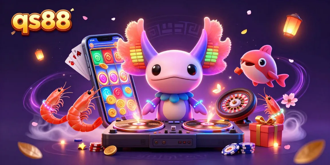 Experience qs88 with vibrant 3D casino characters, dynamic games, and exciting gambling action.