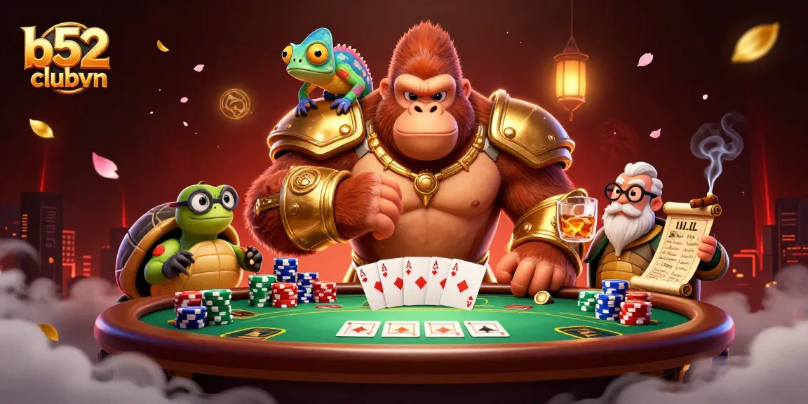 Engage in thrilling action at b52clubvn with a powerful gorilla king and dynamic gaming elements.